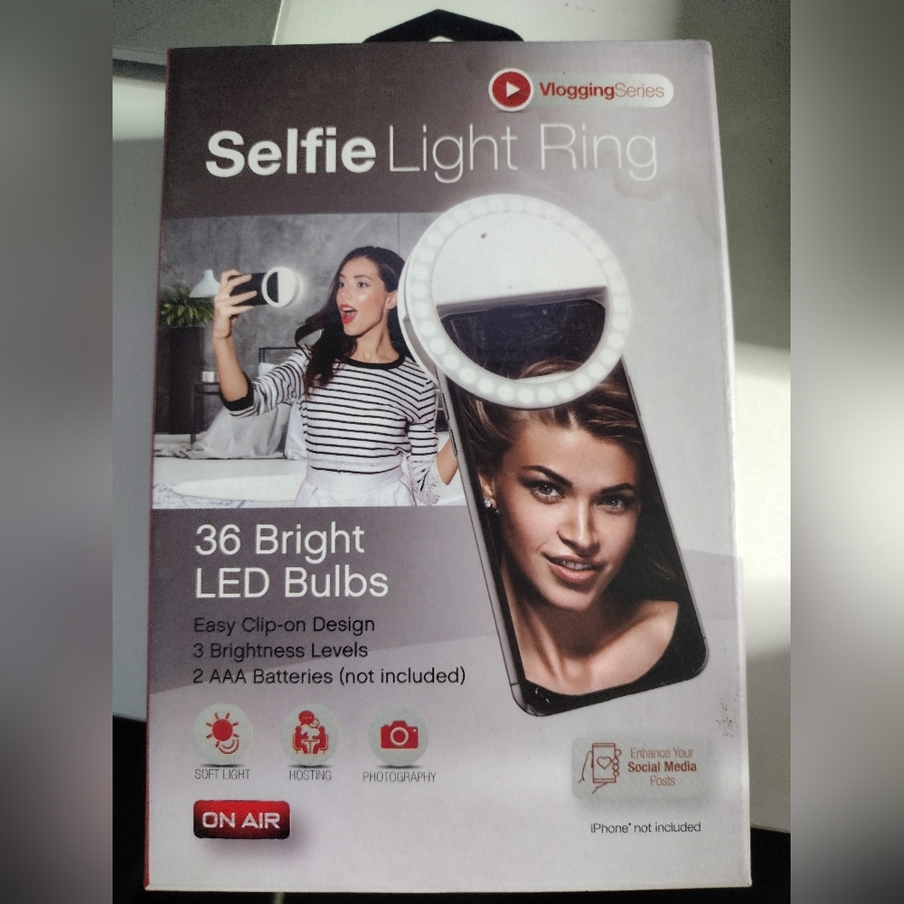 Selfie Ring Light with 36 LED Bulbs